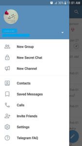 حذف اکانت تلگرام