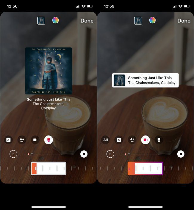 افزودن موزیک به استوری اینستاگرام