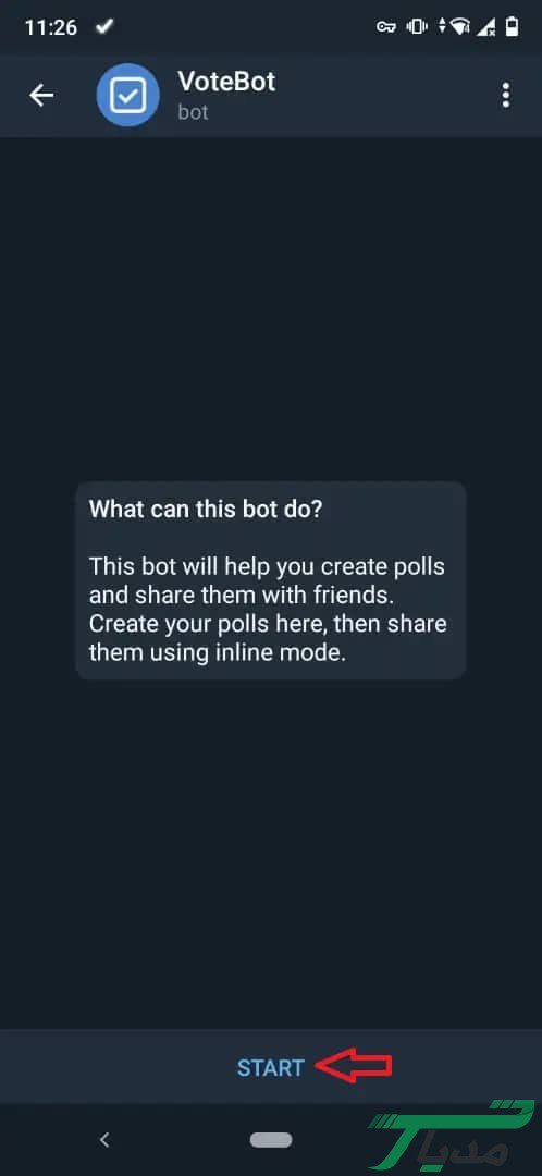 ساخت نظرسنجی در تلگرام