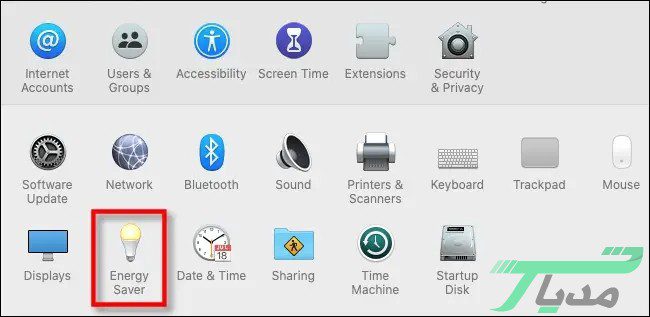 خاموش شدن خودکار مک