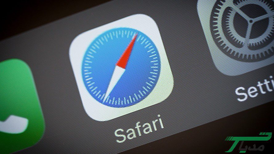 مرورگر Safari روی آیفون