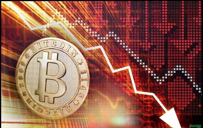 ریزش چشمگیر قیمت بیت کوین
