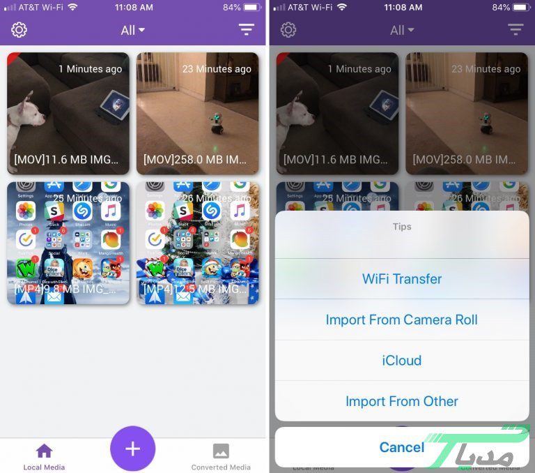 جدا کردن صدا از فیلم برای ios با استفاده از برنامه‌ی MP3 Converter -Audio Extractor 