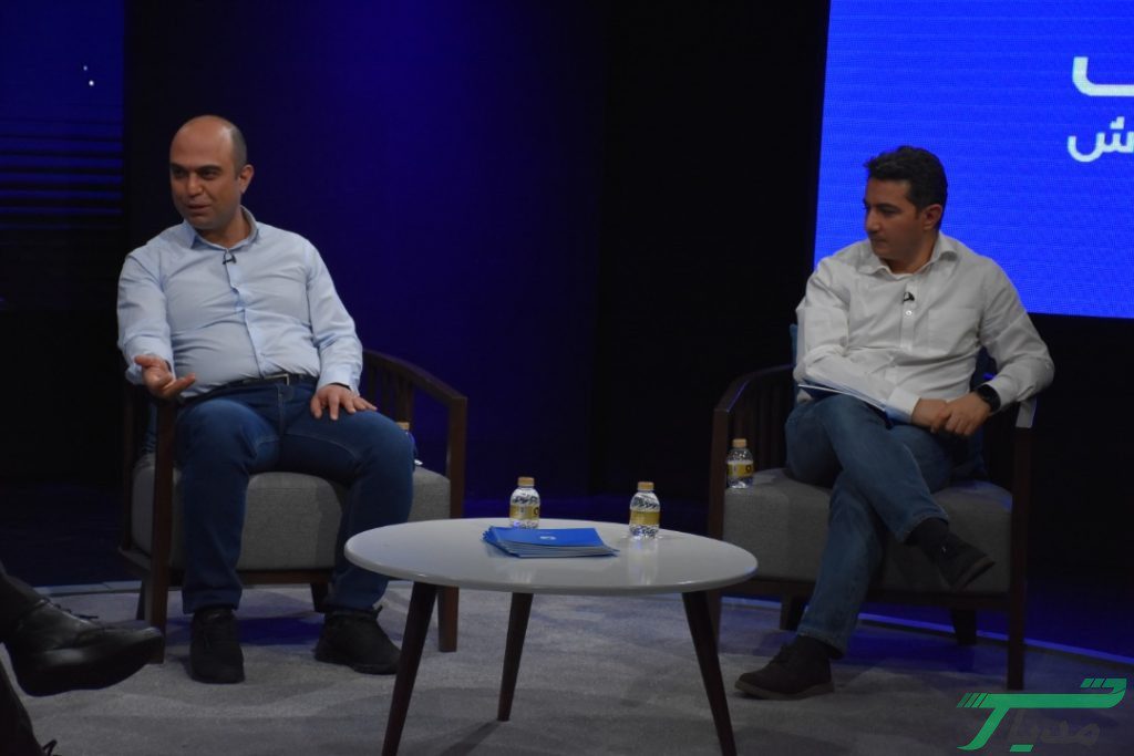 هومن امینی مدیرعامل دیجی‌پی حمید محمدی مدیرعامل دیجی‌کالا