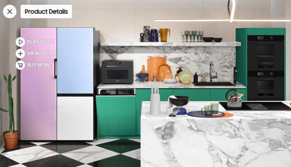 معرفی نمایشگاه مجازی Bespoke Studio سامسونگ