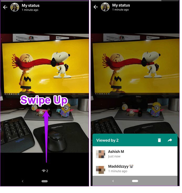 چطور بفهمیم استوری واتساپ را چه کسانی دیده اند؟