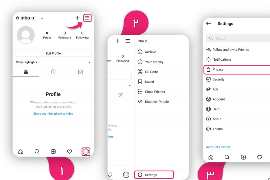 نحوه restrict کردن کاربران در اینستاگرام