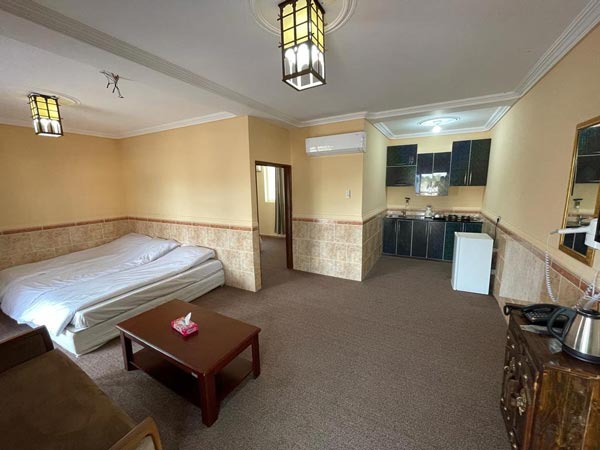 اتاق های اقامتگاه صفا آباد قشم