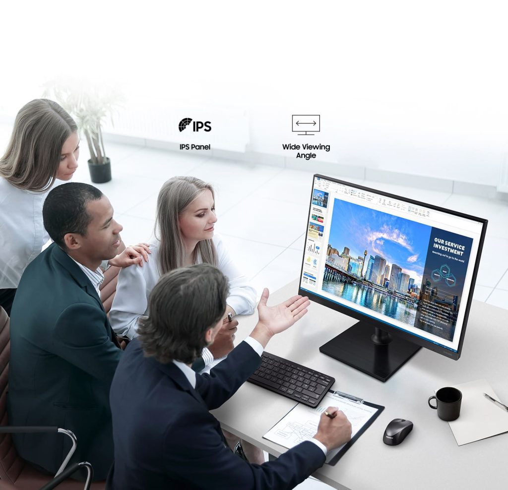 بررسی مانیتورهای اقتصادی سری FT45 سامسونگ