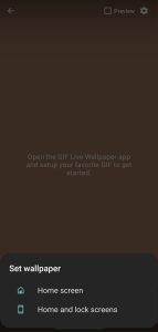 تنظیم بک‌گراند متحرک