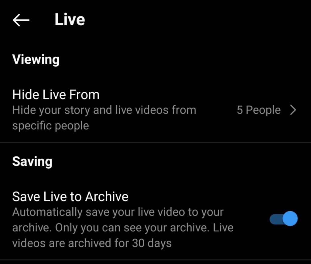 لایو-اینستاگرام