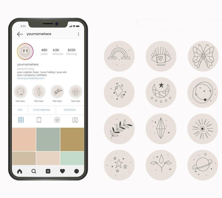 آموزش نحوه ساخت کاور هایلایت اینستاگرام (راهنمای جامع)