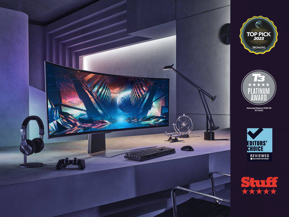 مانیتور گیمینگ Odyssey OLED G9 سامسونگ