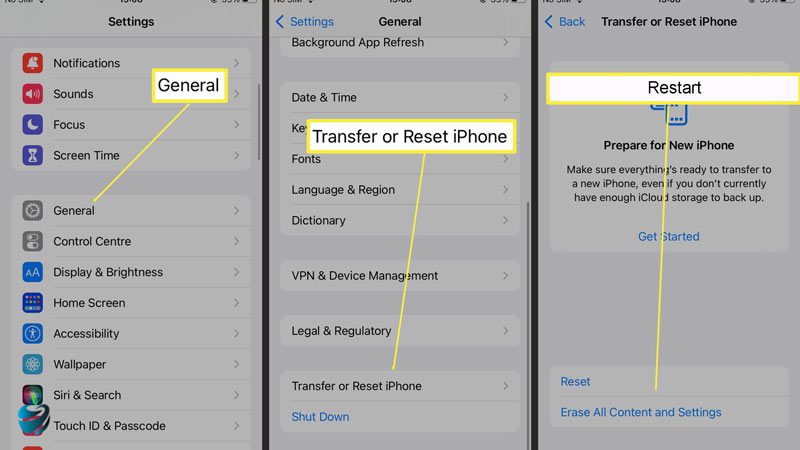 برگرداندن آنتن آیفون 14 و آیفون 15