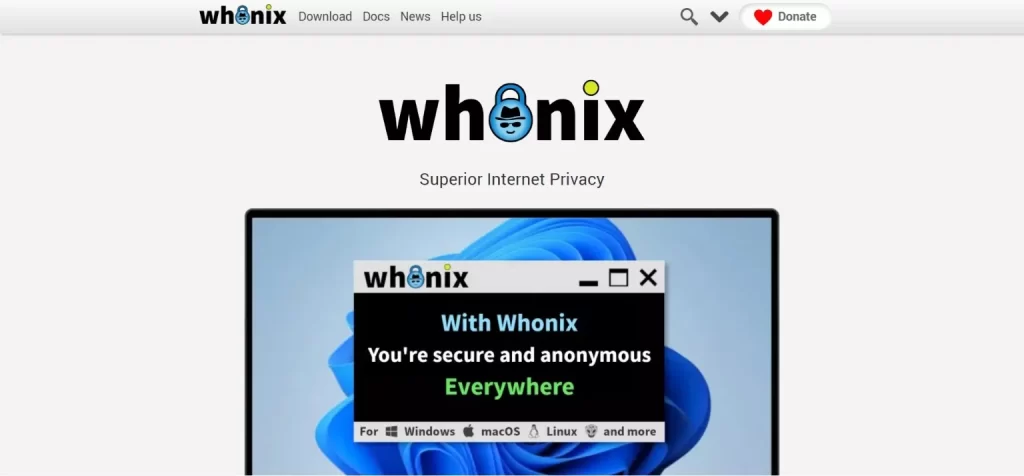 سیستم عامل Whonix