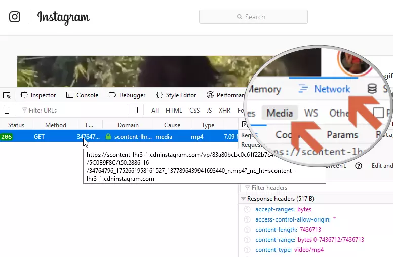 دانلود ویدئوهای خصوصی با استفاده از کد منبع