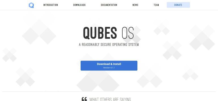 سیستم عامل Qubes