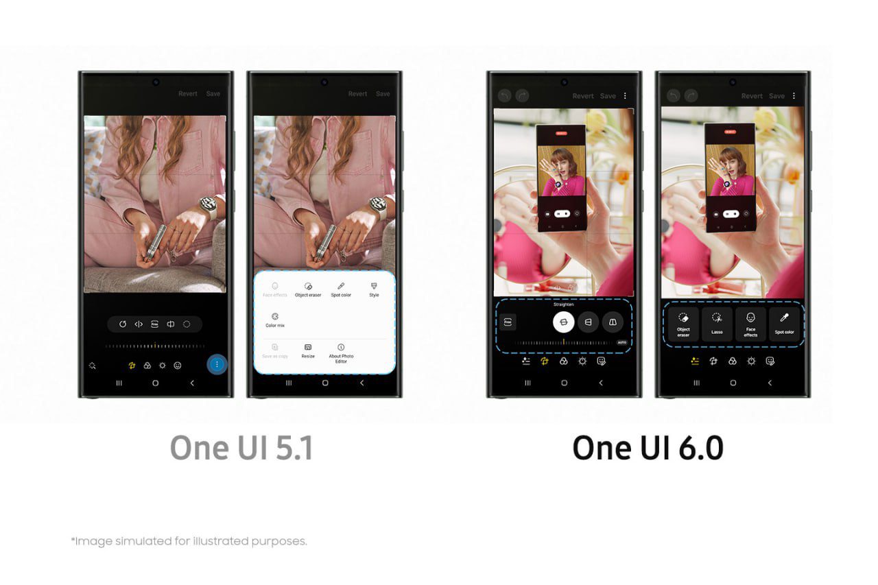 به‌روزرسانی One UI 6؛