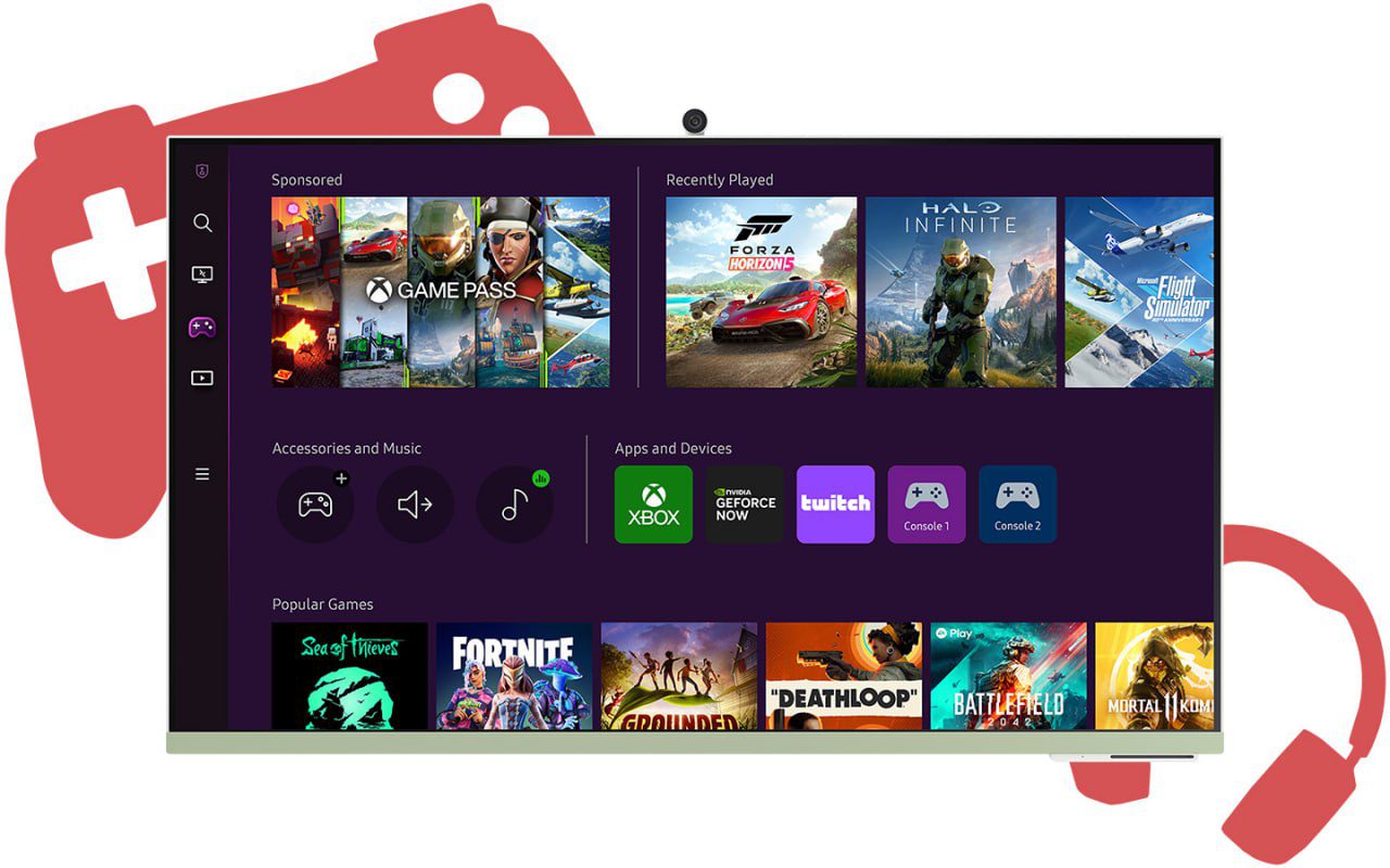 قابلیت‌های مانیتور M8 سامسونگ