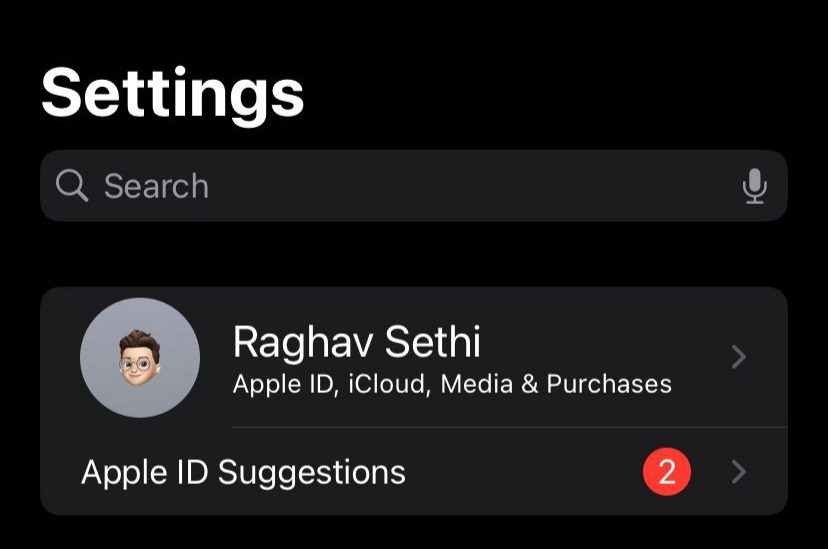 تایید هویت مخاطب در iMessage