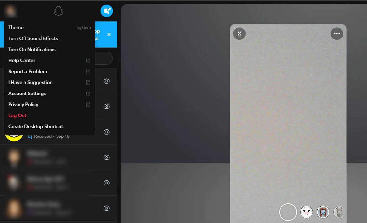 نحوه استفاده از Snapchat در وب