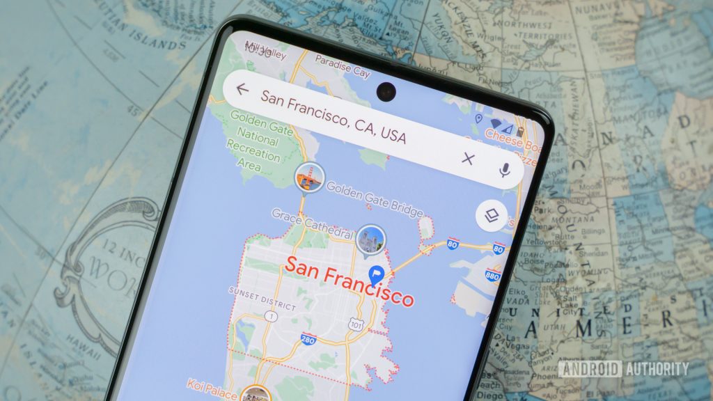 کنترل و عملکرد بهتر نقطه آبی در Google Maps نسخه‌های جدید