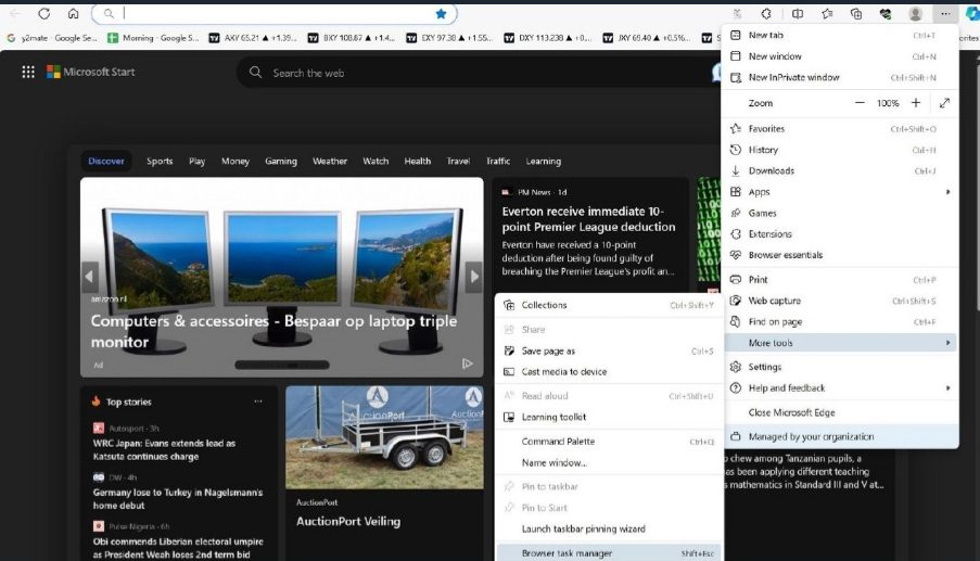 نحوه رفع خطاهای مربوط به حافظه پر Microsoft Edge