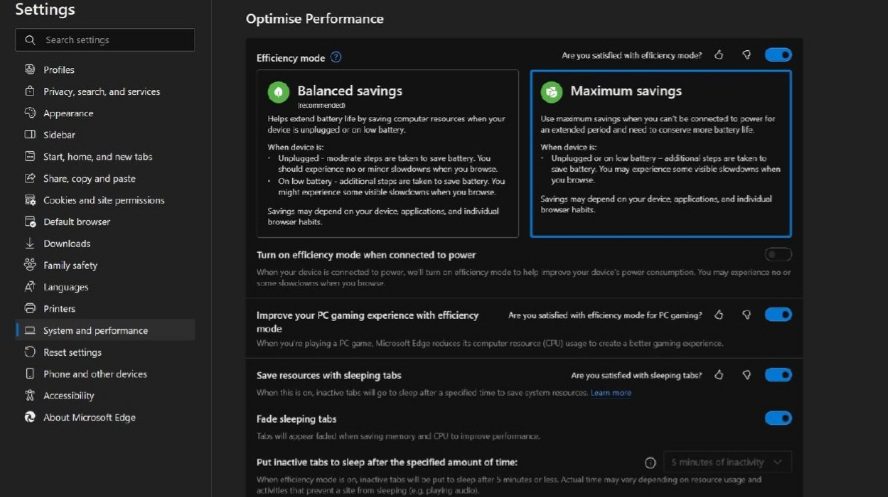 نحوه رفع خطاهای مربوط به حافظه پر Microsoft Edge