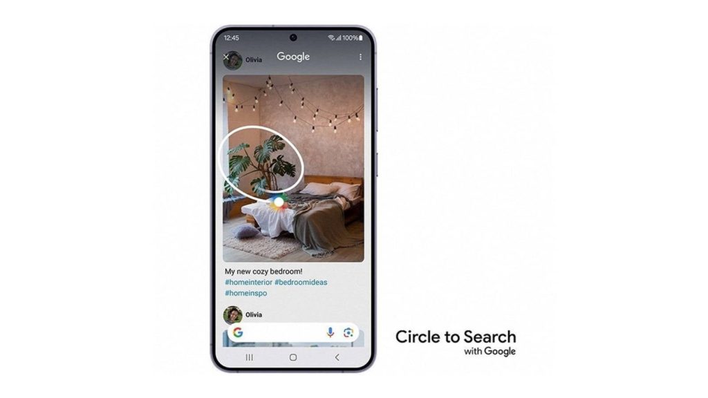 ویژگی جدید Circle to Search گلکسی S24