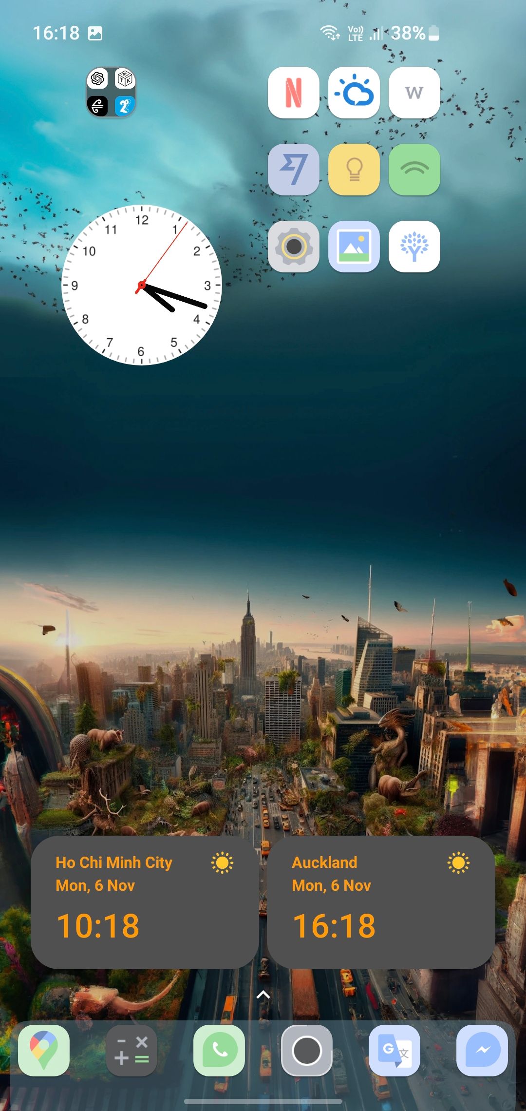 ایجاد والپیپر برای صفحه نمایش در Midjourney