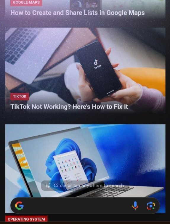 ویژگی Circle to Search چیست؟