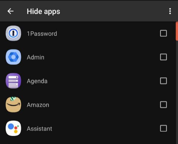 نحوه مخفی کردن برنامهها در اندروید