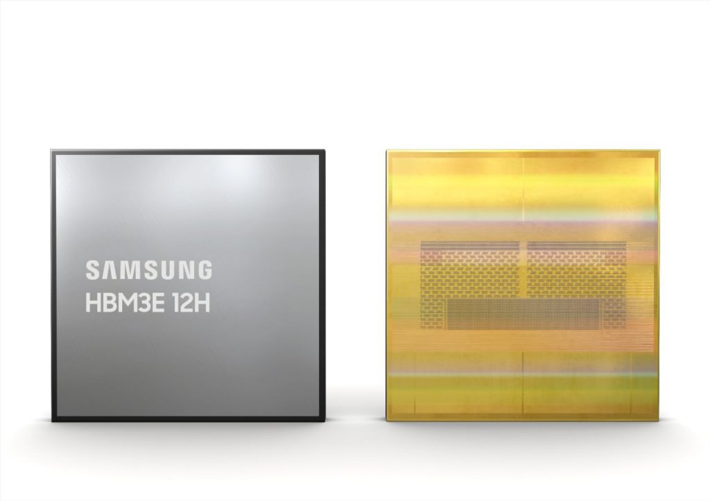 اولین حافظه 36 گیگابایتی سامسونگ DRAM HBM3E 12H صنعت را توسعه داد