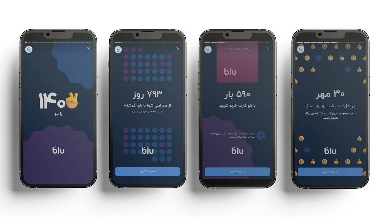 مرور خاطرات 1402 با بلو