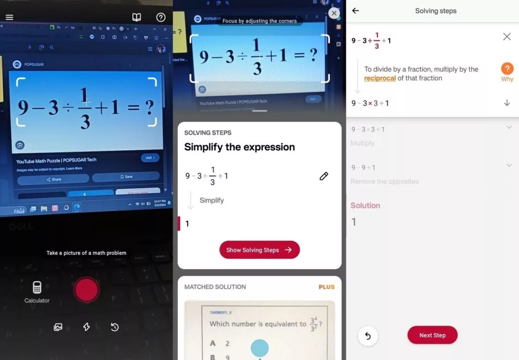 با اپلیکیشن Photomath گوگل از هوش مصنوعی برای حل مسائل ریاضی استفاده کنید.