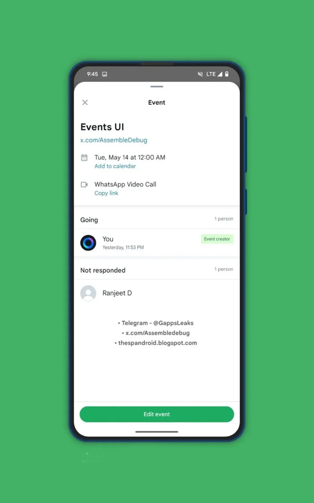 لیست قابلیتهای جدید واتساپ بههمراه تصاویر لو رفت.