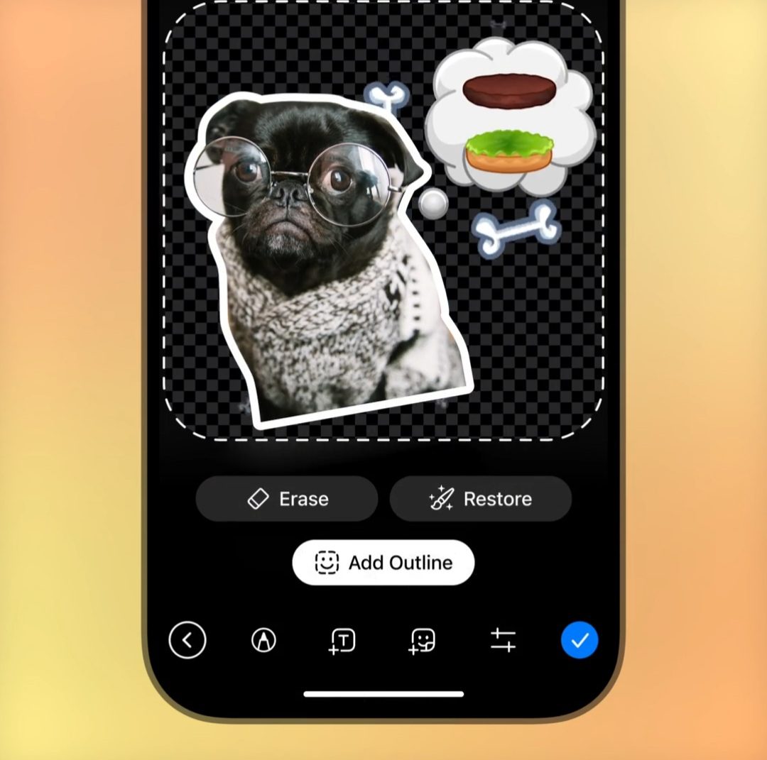 در آپدیت جدید تلگرام، استیکرهای شخصی خود را ایجاد کنید.