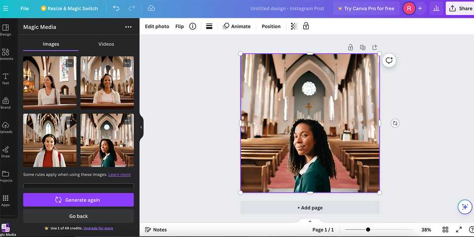 چگونه با مولد تصویر AI Canva به نتایج بهتری دست یابیم؟
