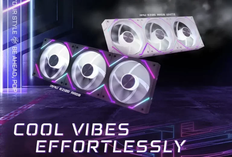 فن های MAG EZ120 ARGB ام اس آی با کانکتور مغناطیسی و به صورت ماژولار به بازار عرضه شدند