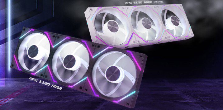 MSI فنهای MAG EZ120 ARGB را با کانکتورهای مغناطیسی مدولار عرضه میکند.