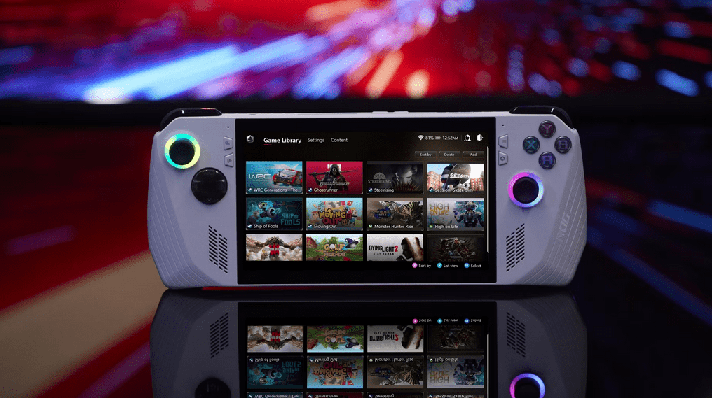 رونمایی ایسوس از نسخه بهبود یافته کنسول بازی ROG Ally X