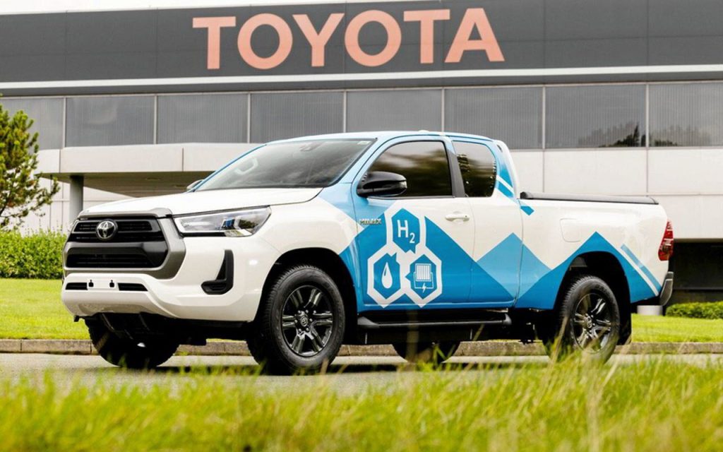 هایلوکس تویوتا با سوخت هیدروژنی در مرحله نهایی تست خود قرار دارد