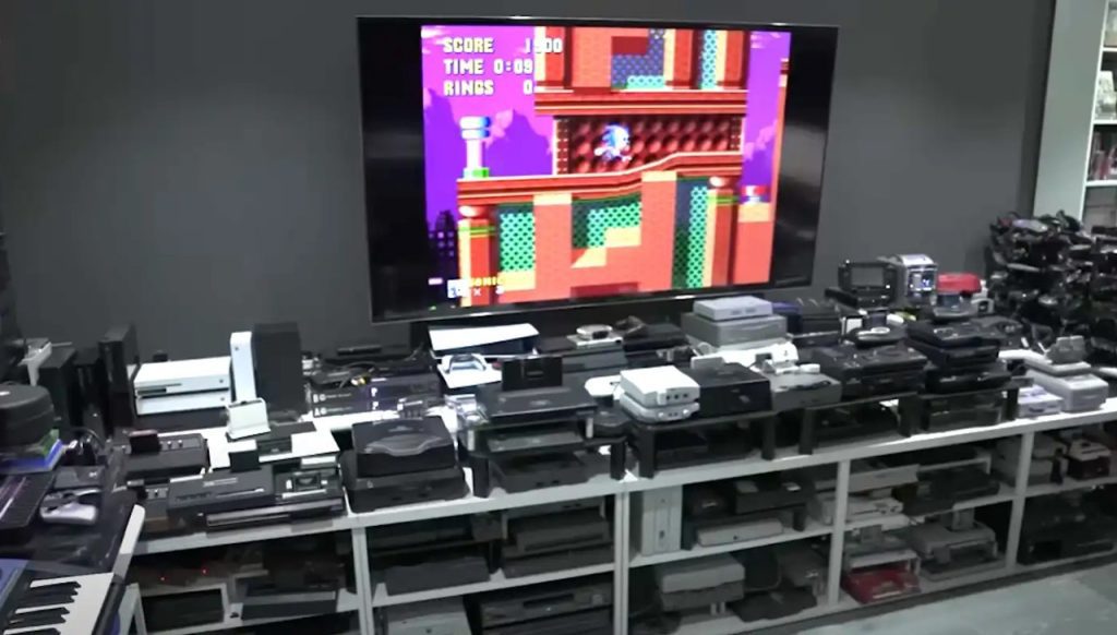 اتصال 444 کنسول بازی به 1 تلویزیون! رکورد جهانی گینس شکسته شد