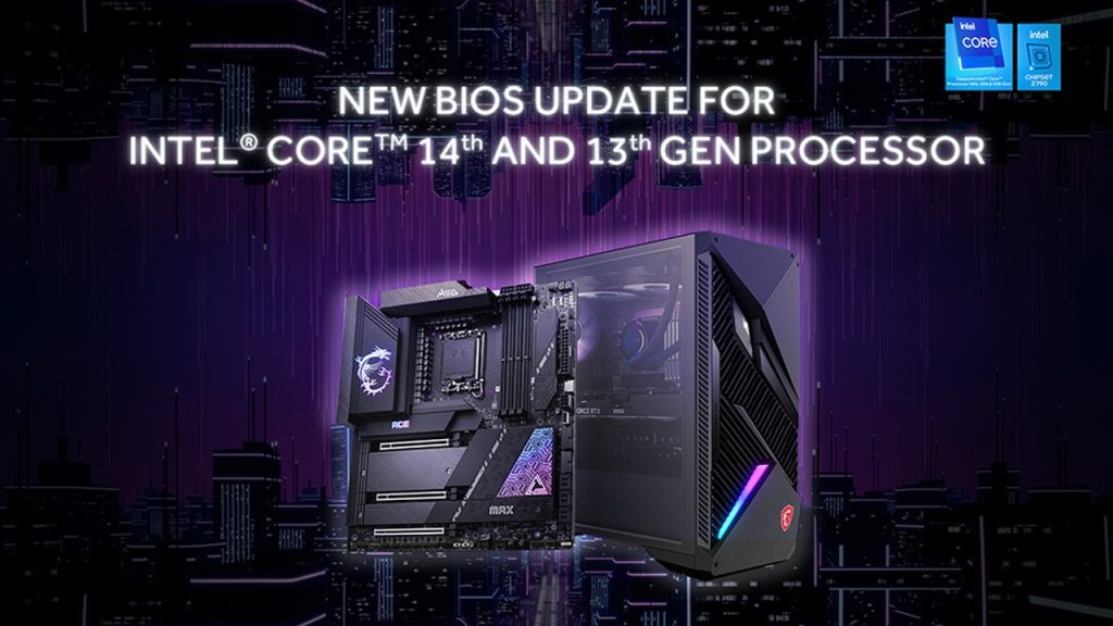 بروزرسانی MSI برای مشکل ناپایداری پردازندههای نسل 13 و 14 اینتل