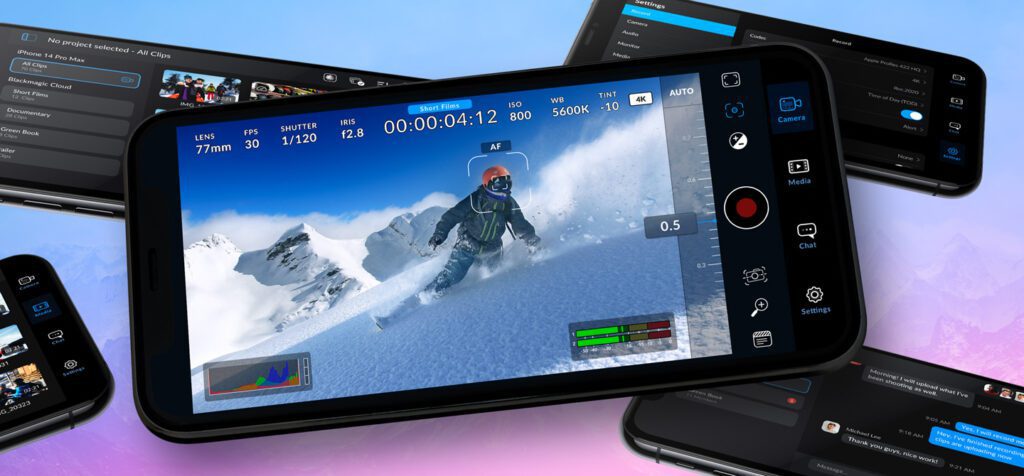 Blackmagic Camera به دنیای سونی و اوپو رسید