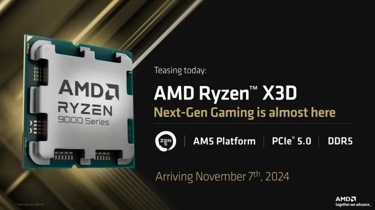 غول جدید دنیای گیمینگ: Ryzen 9000X3D در راه است