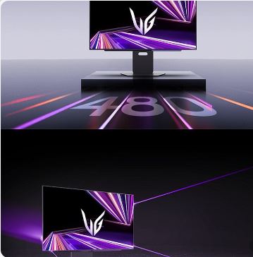 الجی با مانیتور 480 هرتزی OLED، مرزهای گیمینگ را جابهجا کرد