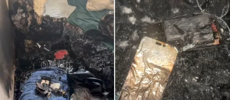 انفجار آیفون ۱۴ پرو مکس حین شارژ، خریدار چینی را روانهی بیمارستان کرد