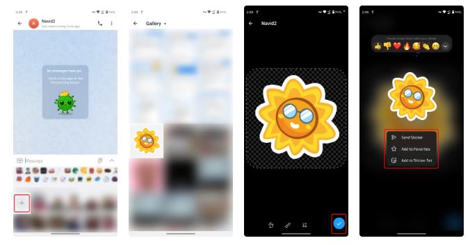 ساخت استیکر تلگرام در یک چشم بر هم زدن!