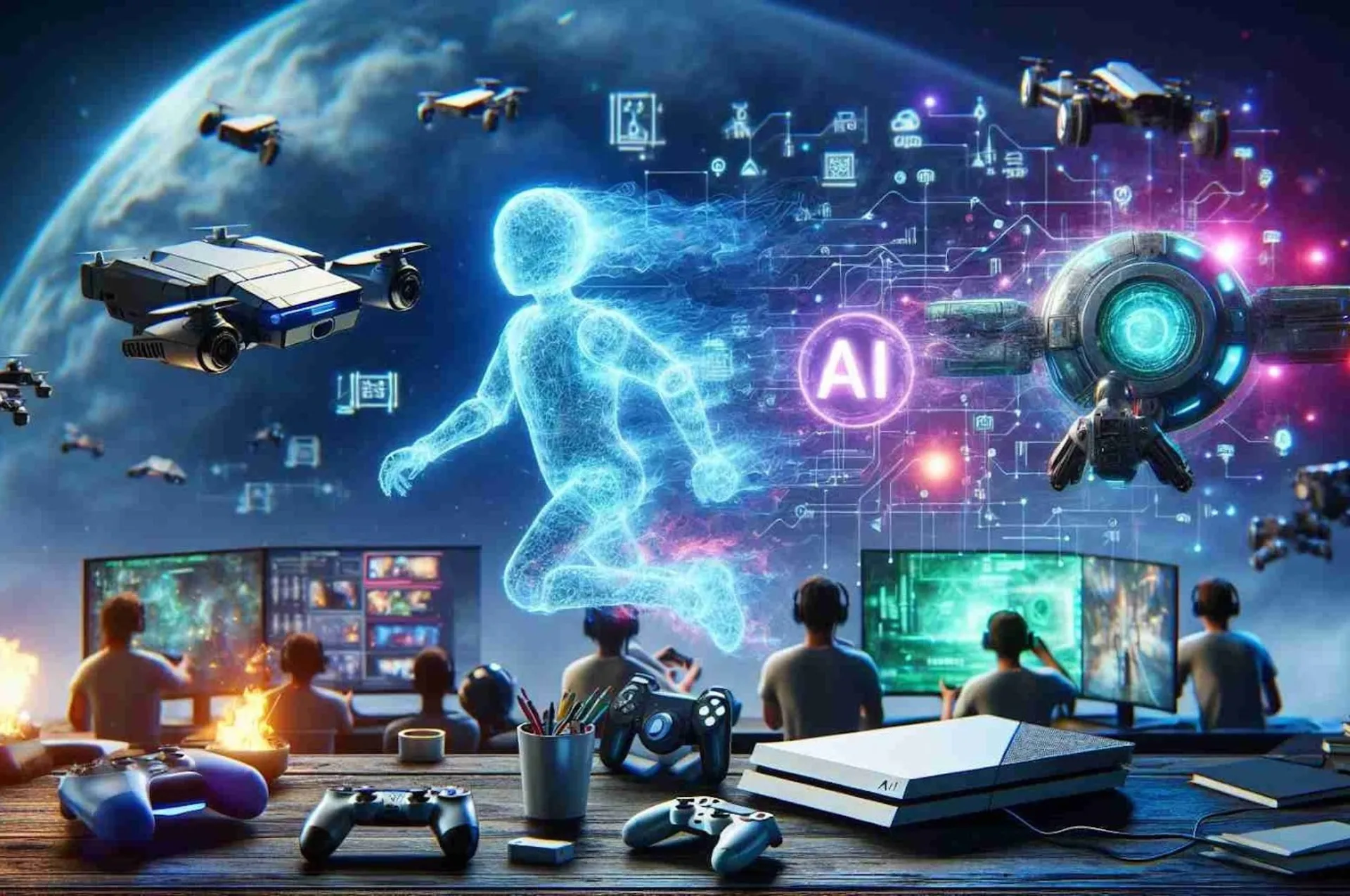 همکاری استراتژیک پلی‌استیشن و AMD برای انقلاب در دنیای بازی با هوش مصنوعی